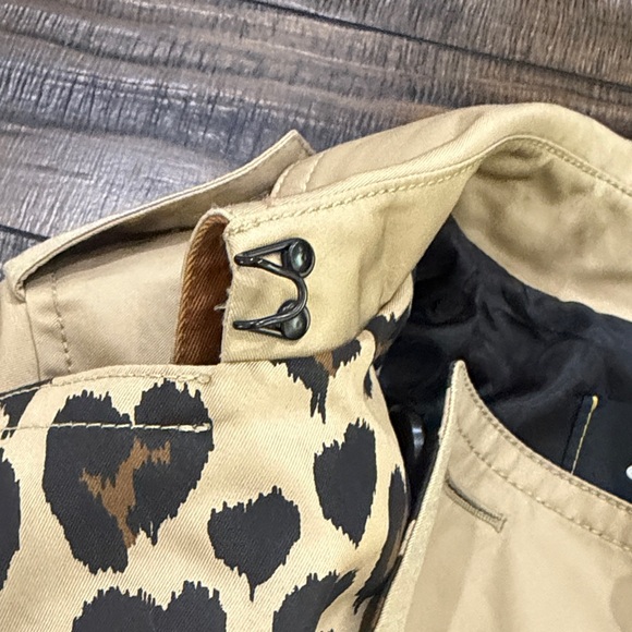 Coach Trench Coat with Heart Animal Print - Picture 8 of 12